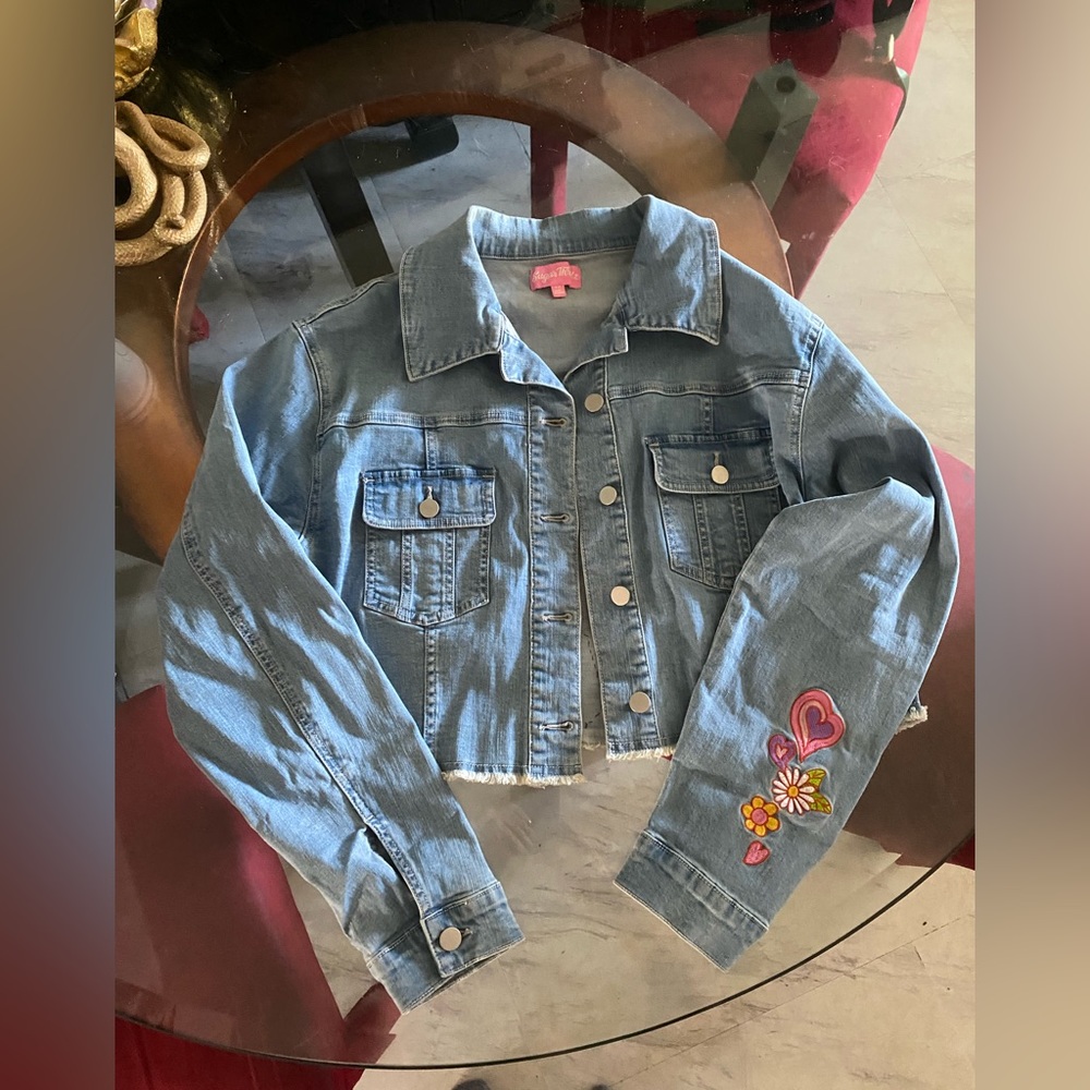 Dolls Kill cropped denim jacket